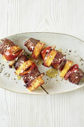 Steak-Ananas-Spieße Steak-Ananas-Spieße
