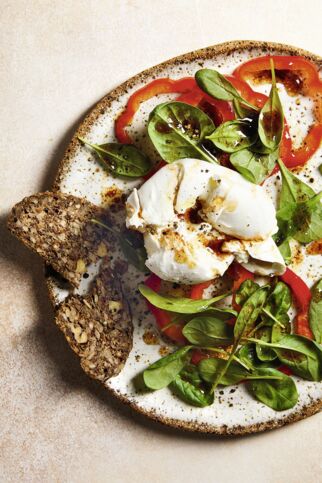 Schnelle Burrata