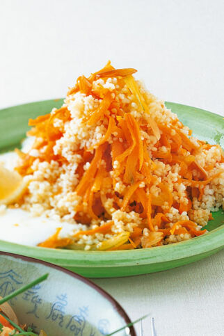 Mandel-Möhren-Couscous