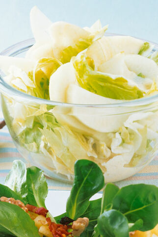 Eisberg-Birnen-Salat
