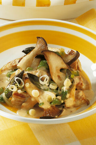 Geschnetzeltes mit Spargel