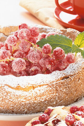 Schnelle Johannisbeertarte Schnelle Johannisbeertarte