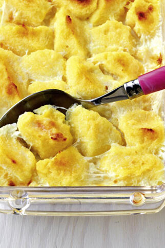 Quarkknödel aus dem Backofen Quarkknödel aus dem Backofen