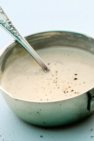 Sahnesauce mit Gorgonzola Sahnesauce mit Gorgonzola