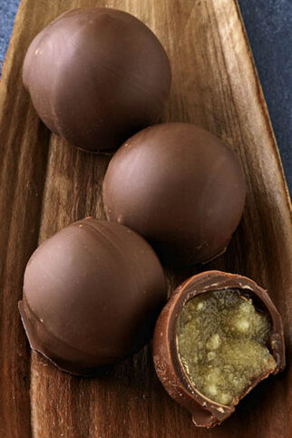 Honigmarzipan-Pralinen Honigmarzipan-Pralinen