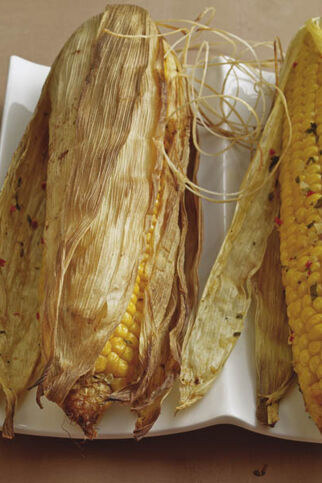 Mais mit Zitronengrasbutter Mais mit Zitronengrasbutter