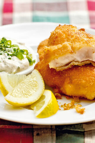Backfisch mit Blitzremoulade