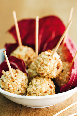 Roquefort-Birnen-Pralinen