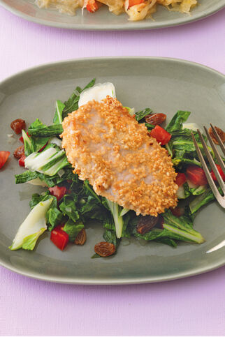 Minutensteaks mit Sesamkruste Minutensteaks mit Sesamkruste