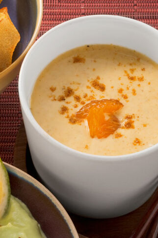 Currysauce mit Mandarinen Currysauce mit Mandarinen