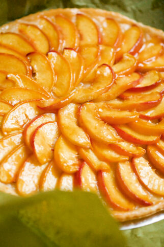 Pfirsich-Galette Pfirsich-Galette