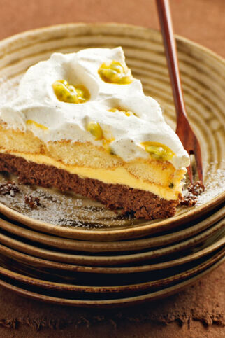 Passionsfrucht-Torte Passionsfrucht-Torte