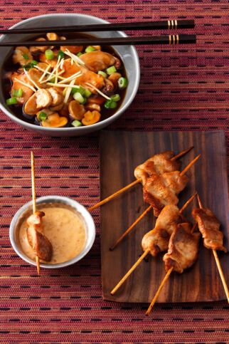 Huhn in Yakitorisauce Huhn in Yakitorisauce