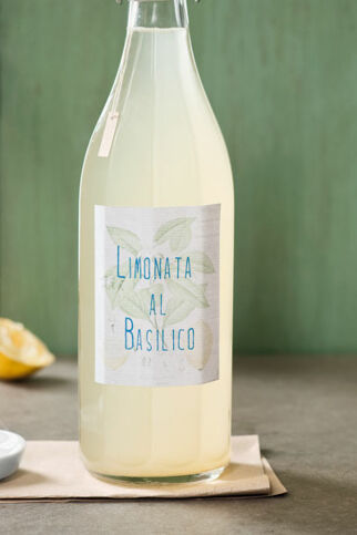 Zitronen-Basilikum-Limonade Zitronen-Basilikum-Limonade