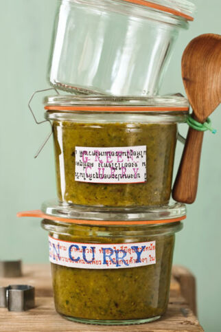 Grüne Currypaste