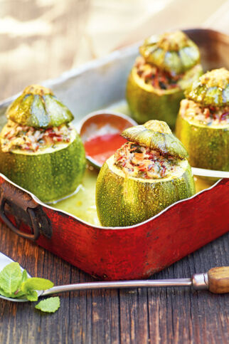 Rondini mit Reisfüllung Rondini mit Reisfüllung