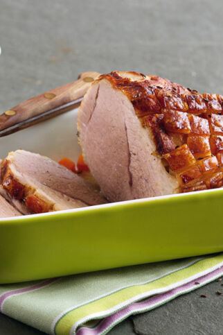 Schweinebraten mit Biersauce