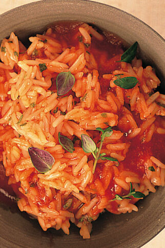 Reis mit Aprikosen Reis mit Aprikosen