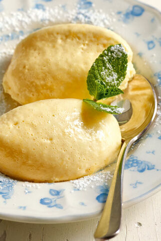 Marzipanmousse mit Amaretto Marzipanmousse mit Amaretto