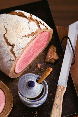 Schinken im Brotteig Schinken im Brotteig