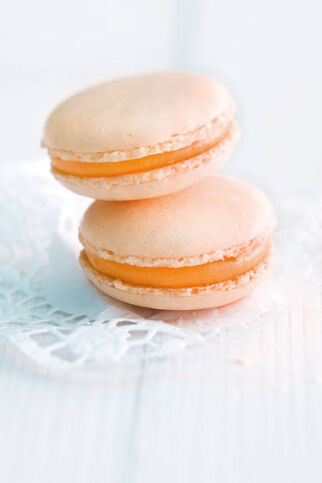 Orangen-Macarons Orangen-Macarons