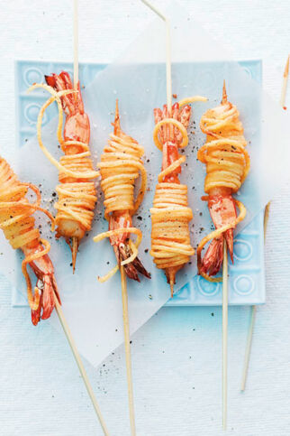 Frittierte Riesengarnelen Frittierte Riesengarnelen