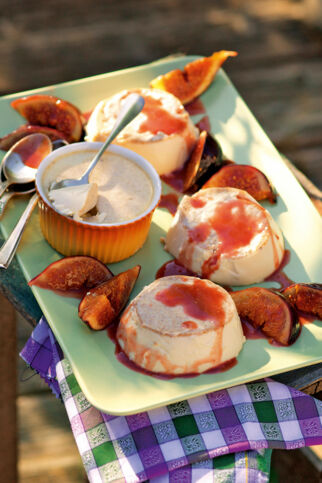 Lebkuchen-Panna-cotta Lebkuchen-Panna-cotta