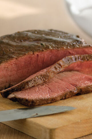 Roastbeef mit Thymian-Rotwein-Sauce