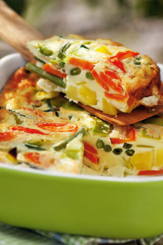 Bunter Gemüseauflauf Bunter Gemüseauflauf