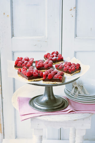Schoko-Himbeer-Tarte Schoko-Himbeer-Tarte