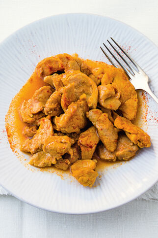 Geschnetzeltes mit Honigsenf Geschnetzeltes mit Honigsenf