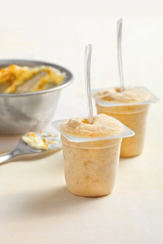 Bananen-Sanddorn-Eis Bananen-Sanddorn-Eis