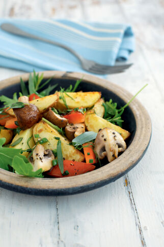 Backkartoffel-Salat