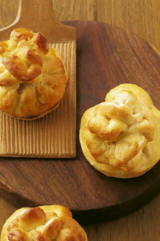 Piroggen aus der Muffinform Piroggen aus der Muffinform