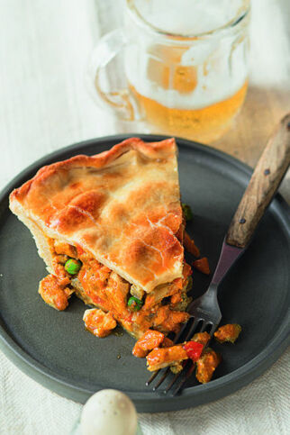 HÄHNCHEN-CURRY-PIE