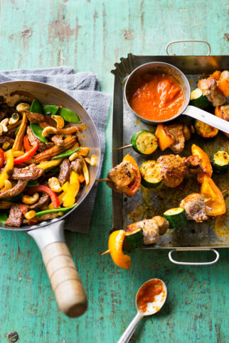 Asia-Rindergeschnetzeltes Asia-Rindergeschnetzeltes