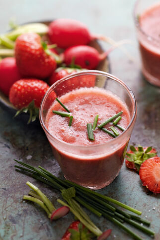 Radieschen im Shotglas Radieschen im Shotglas