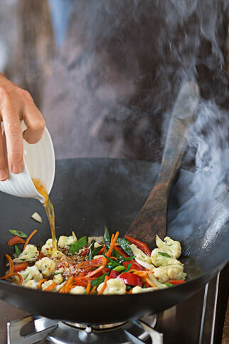 Bunter Gemüsewok Bunter Gemüsewok