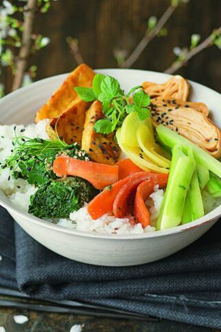 Großes Veggie-Chirashi Großes Veggie-Chirashi