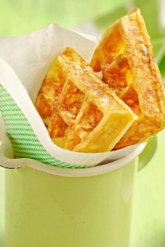 Raclette-Waffeln