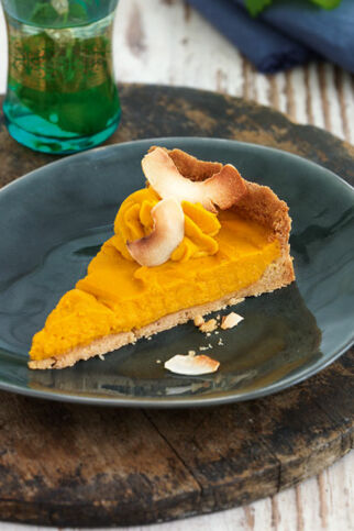 Kürbis-Kokos-Tarte Kürbis-Kokos-Tarte