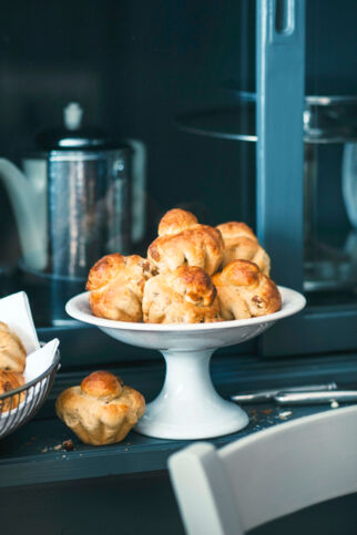 Briochettes aux figues - Kleine Brioches mit Feigen Briochettes aux figues - Kleine Brioches mit Feigen