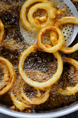 Knusprige Onion Rings Knusprige Onion Rings