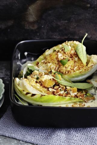 Ofen-Spitzkohl mit Käsesauce Ofen-Spitzkohl mit Käsesauce