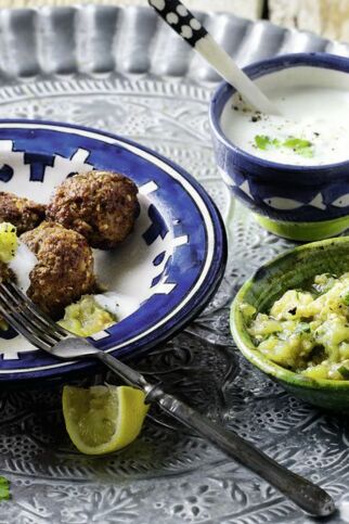 Frikadellen libanesische Art Frikadellen libanesische Art