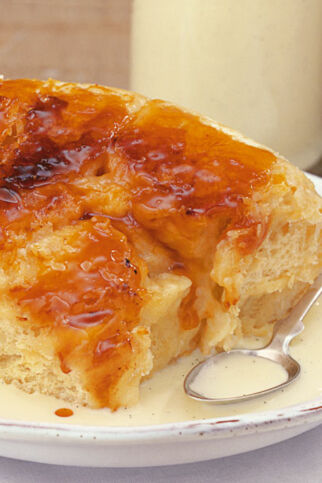 Dampfnudeln mit Vanillesauce Dampfnudeln mit Vanillesauce