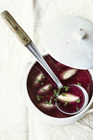 Rotkohl-Bouillon