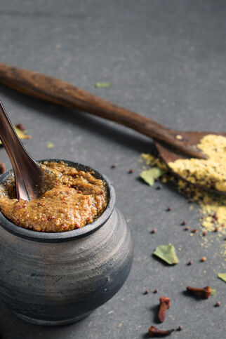 Scharfer Senf Scharfer Senf