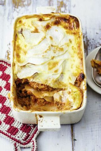 Kohlrabilasagne Kohlrabilasagne