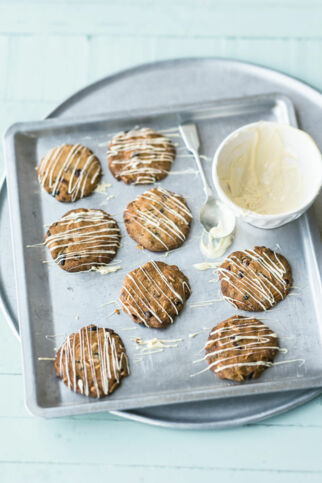 White Choc Cranberry Cookies White Choc Cranberry Cookies